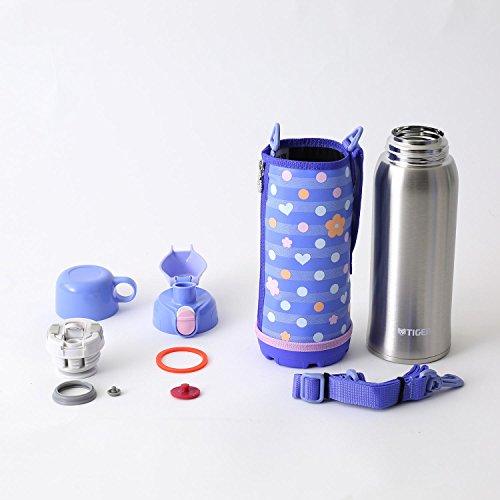 タイガー 水筒 800ml 直飲み コップ 付 2way ステンレス ボトル ポーチ付き サハラ パープル ボーダー Mbo G080 Vb Tige S 0622 4smile 通販 Yahoo ショッピング