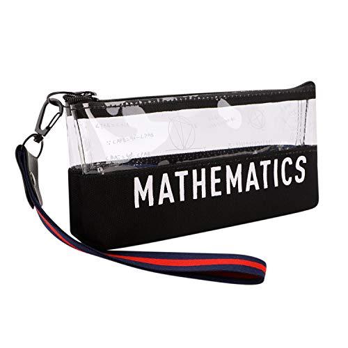 筆箱 ペンケース 大容量 透明pvcとオックスフォード 丈夫 防水 英字ポーチ ペンホルダー おしゃれ 韓国風 中学生 高校生 ペンシルバッグ 色鉛筆 S 0711 4smile 通販 Yahoo ショッピング