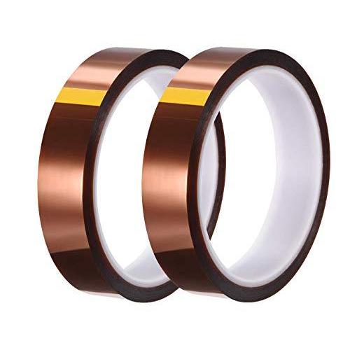 Vaslon 絶縁耐熱テープ ポリイミドテープ 15mm広さ 33m長さ 2本入 絶縁 耐熱 カプトン テープ ブラウン アンバー色絶縁テープ 電子基 S 1218 4smile 通販 Yahoo ショッピング