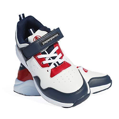 Paperplanes Kids ベルクロシューズ 子供スクール シューズスニーカーpk7019 18cm ネイビー S 4smile 通販 Yahoo ショッピング