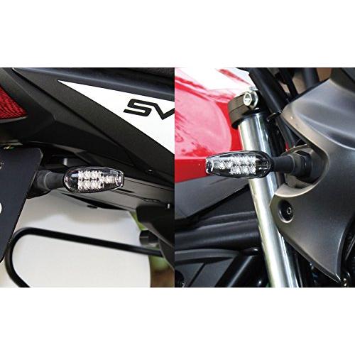キジマ(Kijima) バイクパーツ LEDウインカー TRL2タイプ クリアレンズ