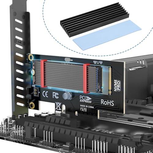 ヒートシンク 導熱接着シート 冷却フィン アルミニウム製 M.2 SSD 冷却