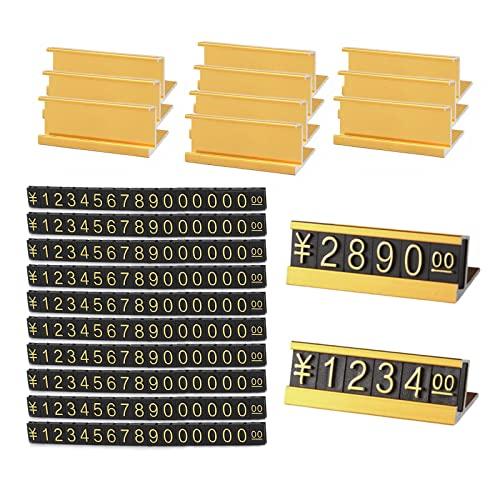プライスカード プライスキューブ プライス台 セット 1組に0番6個 万の