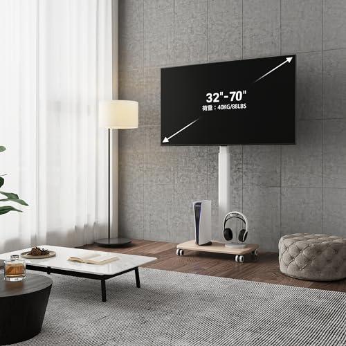 FITUEYES テレビスタンド ハイタイプ tvスタンド 32～70インチに対 FITUEYES テレビ台 壁寄せテレビスタンド 32-70インチ対応