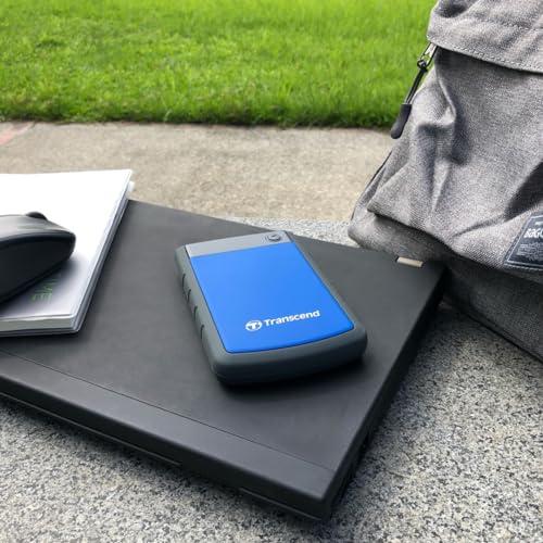 Transcend ポータブルHDD 4TB PS5/PS4 メーカー動作確認済 耐衝撃 USB3