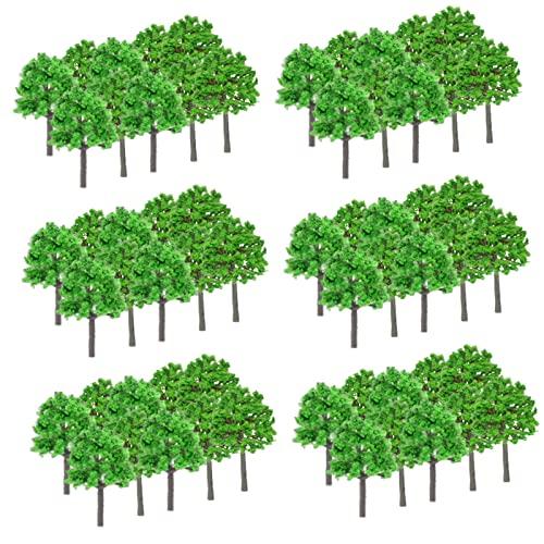 heizi ジオラマ 木 60本セット HOゲージ Nゲージ 風景 樹木 鉄道模型