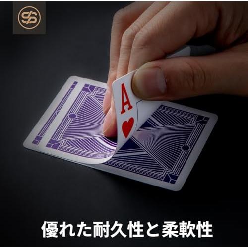 SLOWPLAY (スロープレイ) プラスチック100%トランプセット 2デッキ