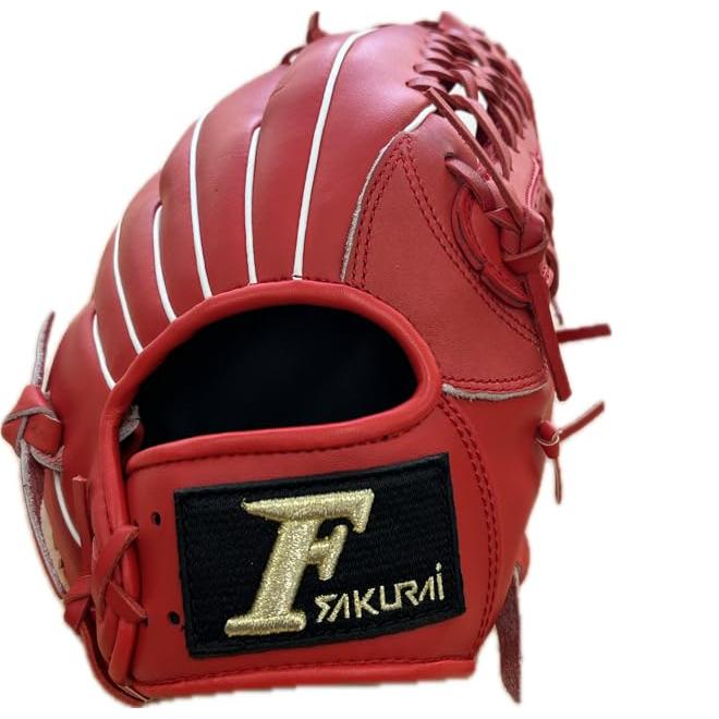 ファルコン 一般用軟式グラブLH(右投げ) FG-6003 レッド Sの画像