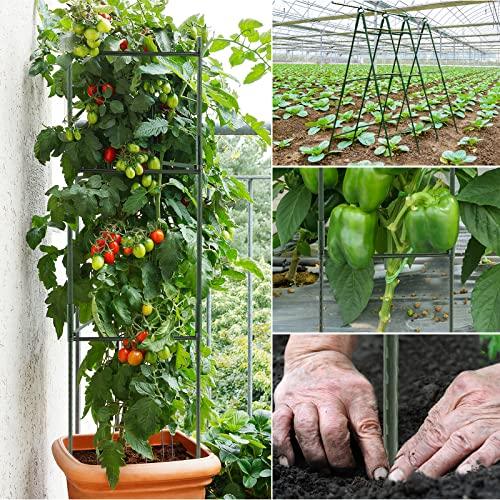 SZMDLX トマト支柱 植物 園芸 支柱 つる性植物 観葉植物 誘引 三角形
