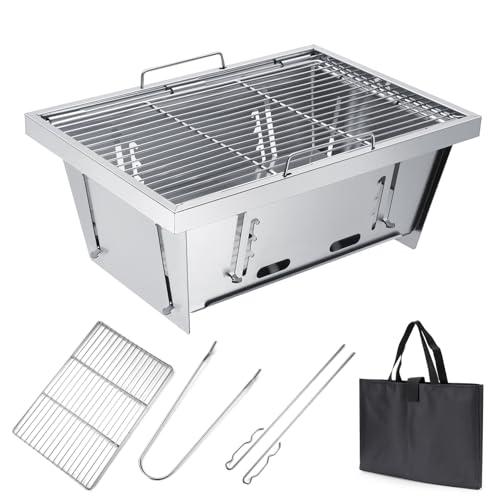 igt コンロ 焚き火台 バーベキュー 折り畳み bbqグリル テーブル