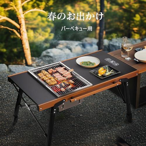 AMITSUNTOP IGT 折畳み テーブル BBQコンロセット Amazon.co.jp: AMITSUNTOP 卓上コンロ 七輪 BBQ 製品サイズ IGT