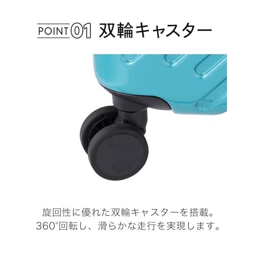 ACE(エース) スーツケース 機内持ち込み sサイズ 1泊2日 2泊3日 32L 双輪キャスター 2.8kg ラディアル No.06971 ブラック_3