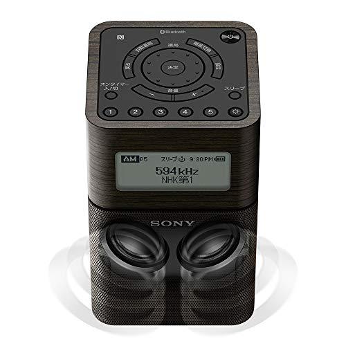 ソニー ホームラジオ SRF-V1BT : FM/AM/ワイドFM/Bluetooth対応 ブラック SRF-V1BT B SRF V1BT AC使用時