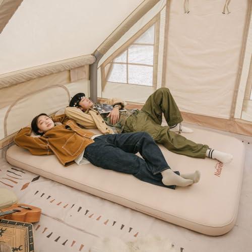 Naturehike 1人用/2人用エアーマット自動膨張式 エアーベッド 空気漏れ防止加工 折りたたみ キャンプマット コンパクト お昼寝 車中泊 テント泊 キャンプ 防災用の画像