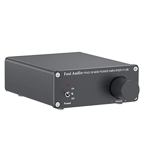 Fosi Audio V1.0 オーディオアンプ2チャンネル ステレオHiFiデジタル