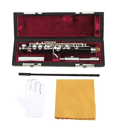 Hilax 初級者 入門 用 ピッコロ ((1) シルバー本体) : 4Speed