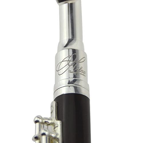 Hilax 初級者 入門 用 ピッコロ ((1) シルバー本体) : 4Speed