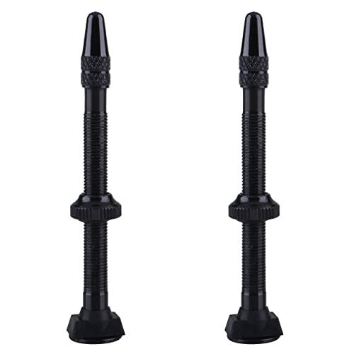 Azarxis チューブレス バルブ 仏式 40mm 60mm フレンチバルブ 自転車