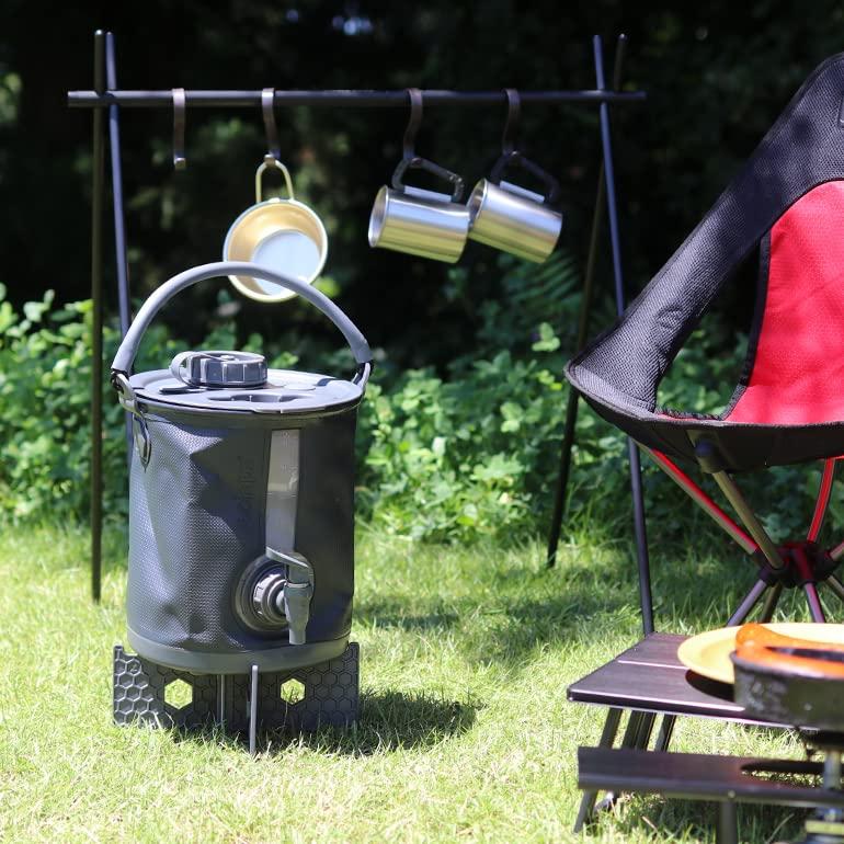 [コラプズ]Colapz 2-in-1 Water Carrier \u0026 Bucket ウォータージャグ 8L SORC-001 GREY_2
