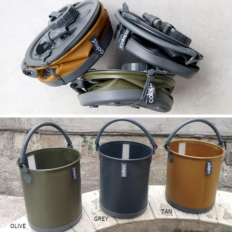 [コラプズ]Colapz 2-in-1 Water Carrier \u0026 Bucket ウォータージャグ 8L SORC-001 GREY_5