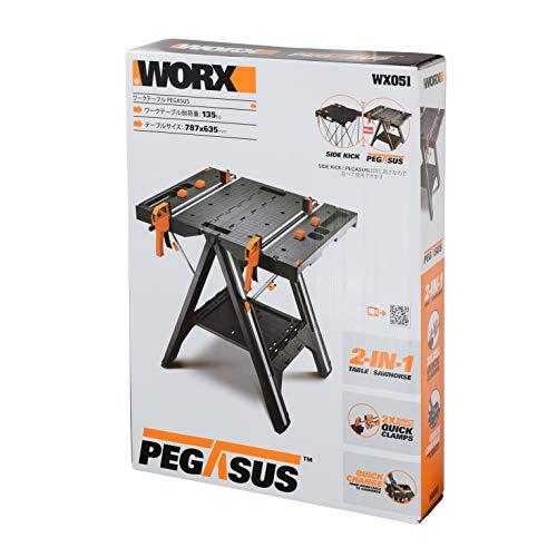WORX ワークス 折りたたみ 作業台 ワークテーブル Pegasus ペガサス 