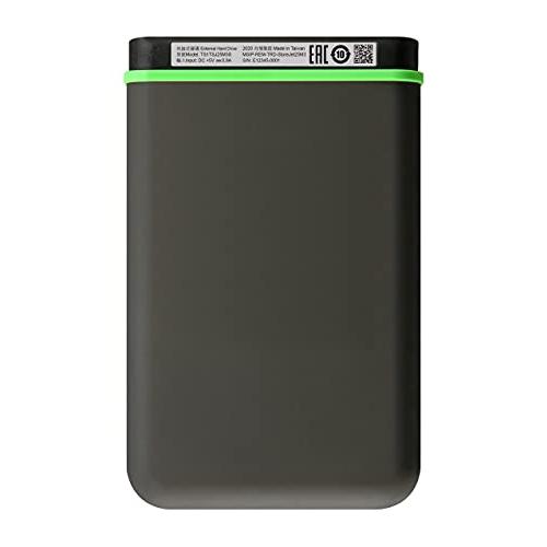Transcend ポータブルHDD 4TB 耐衝撃 USB3.1 Gen1 アイロングレー 3年