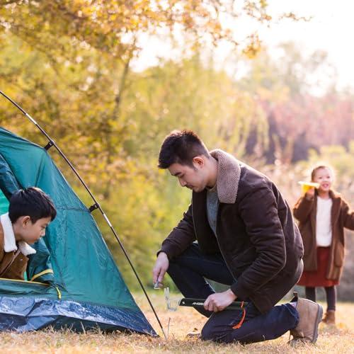 ペグハンマー 軽量 キャンプ ハンマー アウトドア テント用 ペグ打ち/抜く 固定用リベット強化 収納袋付 | ブランド登録なし | 05