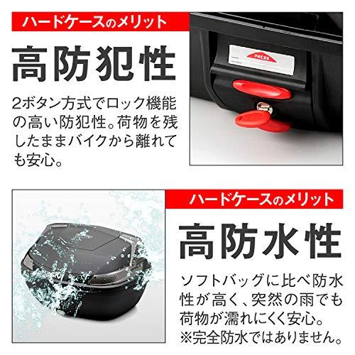 GIVI(ジビ) バイク リアボックス モノロック 47L BLADEシリーズ B47NTML 未塗装ブラック スモークレンズ 76885_4