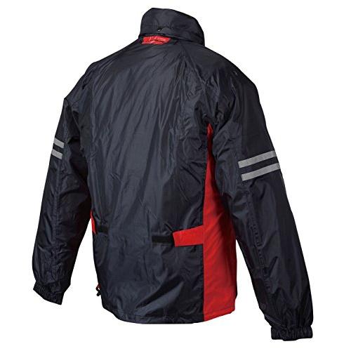 コミネ(KOMINE) バイク用レインウェア 03-539 Black XL_1