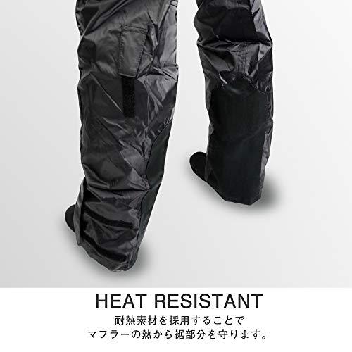 コミネ(KOMINE) バイク用レインウェア 03-539 Black XL_5