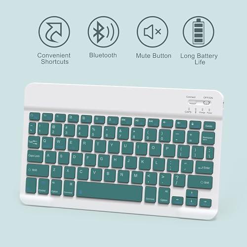 Galaxy Tab A9* ケース キーボード 可愛い キャンディーカラー