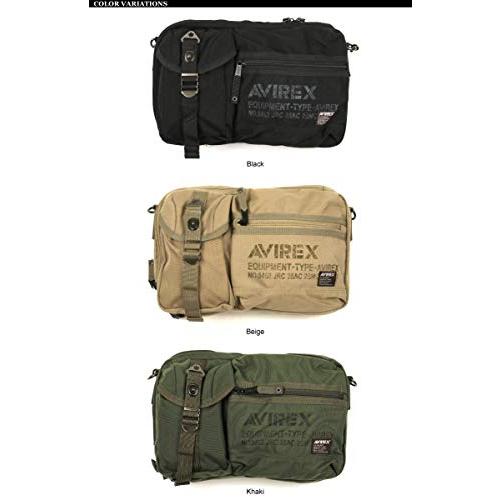 (アビレックス) AVIREX アヴィレックス イーグルシリーズ ショルダーバッグ ボディバッグ ワンショルダーバッグ メンズ F Black AVX3522_6