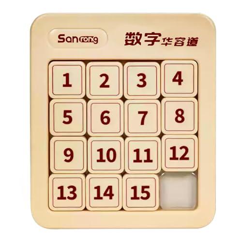 数字パズル  4*4(15パズル)  スライドパズル 頭の体操 スライドで並び替え 数字揃えゲーム マグネット吸着式 集中力や認識力を高める 暇つぶし ナンバーパズル F（Yahoo!・4Speed Online Yahoo!店）