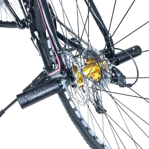LOOKGOU自転車 用 スチール製 ハブステップ 2本 set カスタムパーツ