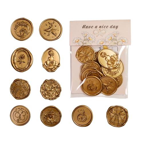 シーリングスタンプ シール シーリングワックス 立体ステッカー 手紙