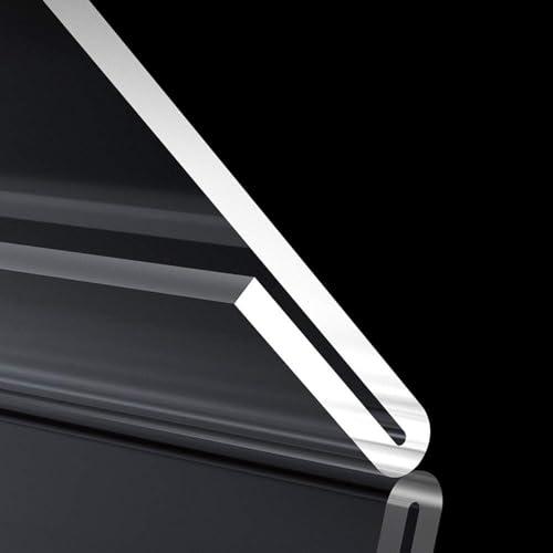 SVIAO 席札 会議用席札 カード立て 名札立て 卓上名札立て サインプレート ネームプレート 両面用 アクリル V型 5個入 (150*60mm) | ブランド登録なし | 03