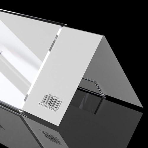 SVIAO 席札 会議用席札 カード立て 名札立て 卓上名札立て サインプレート ネームプレート 両面用 アクリル V型 5個入 (150*60mm) | ブランド登録なし | 04