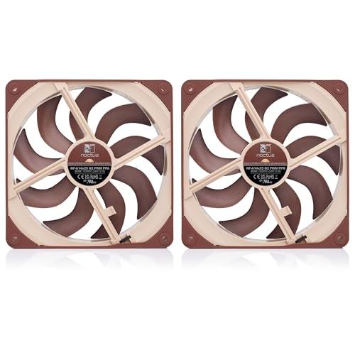 Noctua NF-A14x25 G2 PWM Sx2-PP, プッシュプルと並列使用対応デュアル