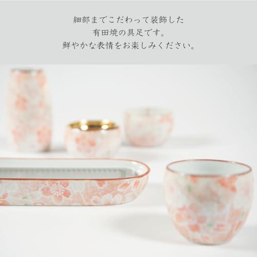 サンメニー 和 モダン 仏具 5点セット 本格 有田焼 日本製 インテリアに馴染む おしゃれ お花 ろうそく 線香 お茶 ご飯 現代仏壇 お仏壇 仏具小物 天音 桃花ブル
