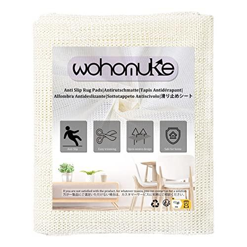 wohomuke 滑り止めシート ノンスリップマット すべりどめシート 洗える 床、テーブル、車用 転倒防止 地震対策 通気性 丈夫 家庭/業務/車に(ホワイト,40*120cm) | ブランド登録なし | 04