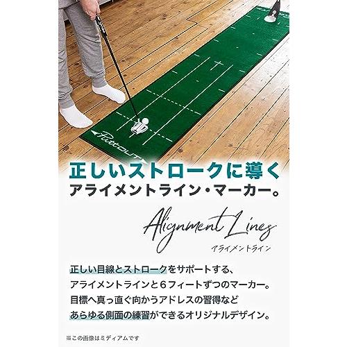 PuttOUT パターマット パター練習マット 実際のグリーンを極限まで再現