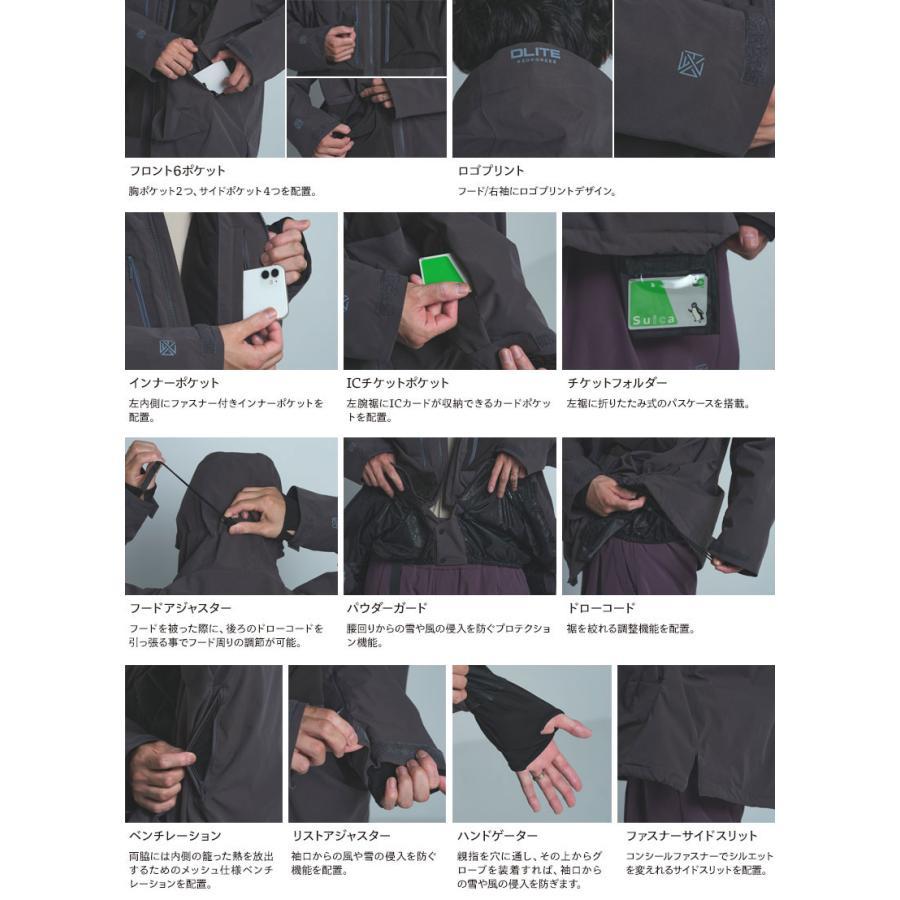 スノボウェアー  grow MATERIALS 43DEGREES スノーボードウェア メンズ ユニセックス 上下セット