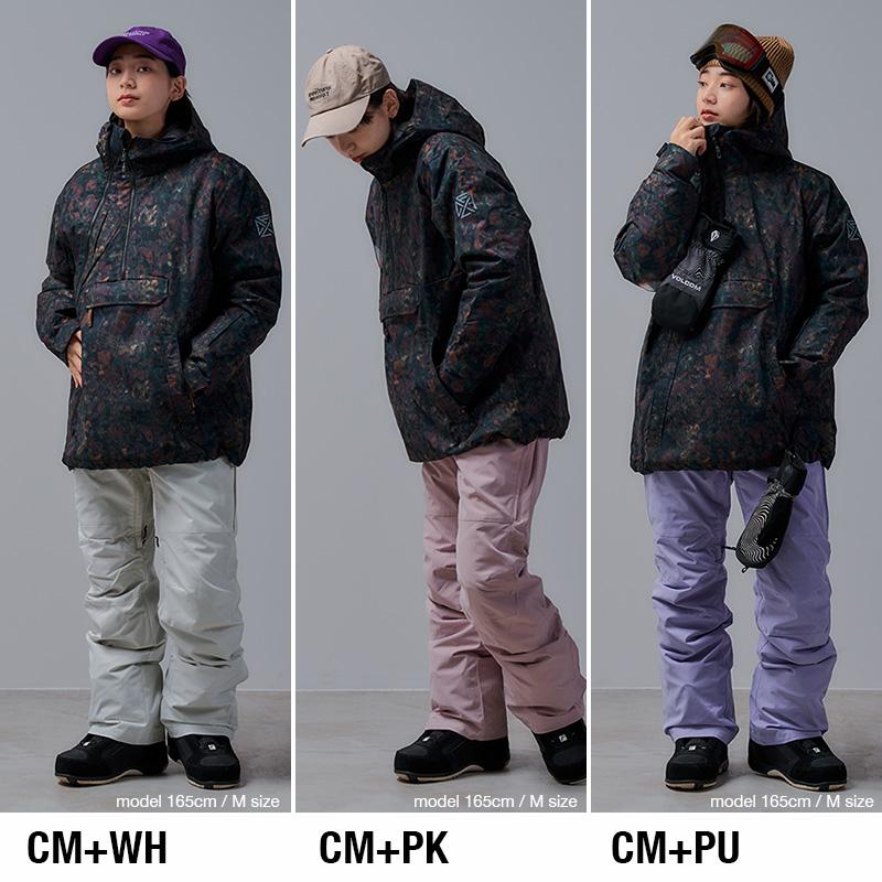 43DEGREES スノーボードウェア レディース 上下セット スキーウェア
