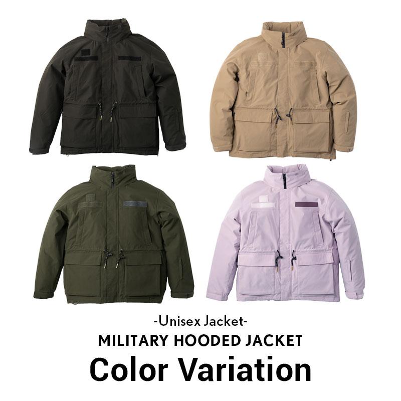 スノーボードウェア ユニセックス ジャケット Military Hooded Jacket スキーウェア レディース メンズ スノボウェア 43DEGREES｜4ss｜06