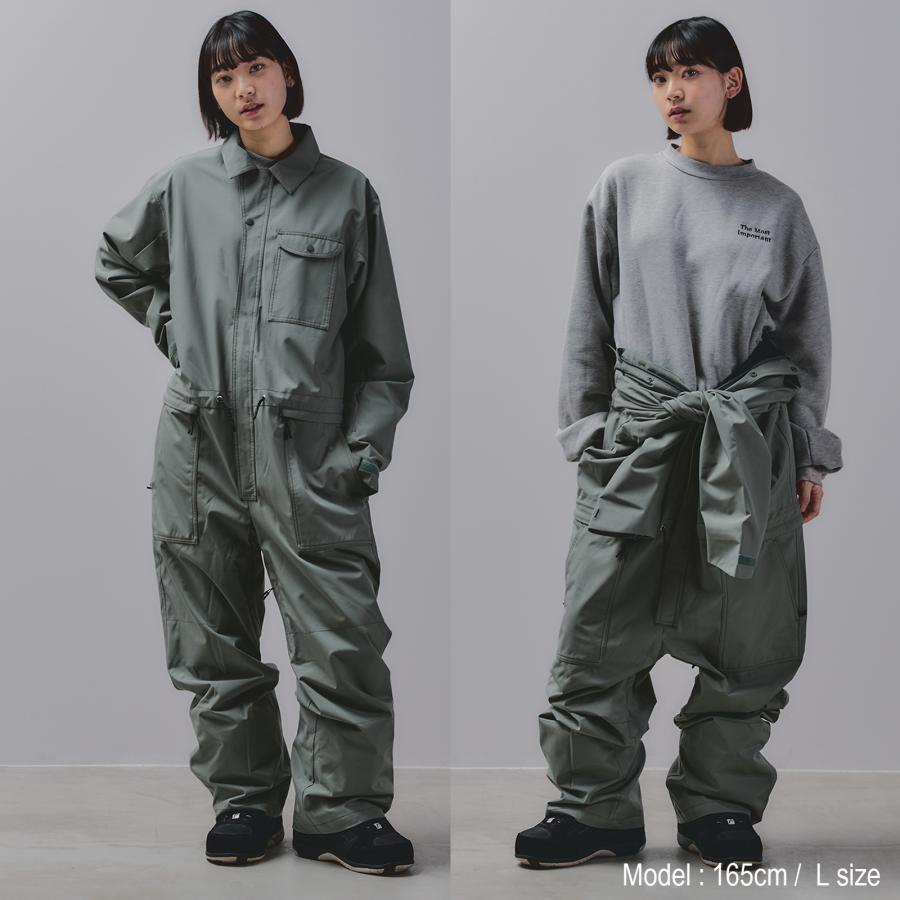 43DEGREES スノーボードウェア レディース つなぎ スノージャンプ