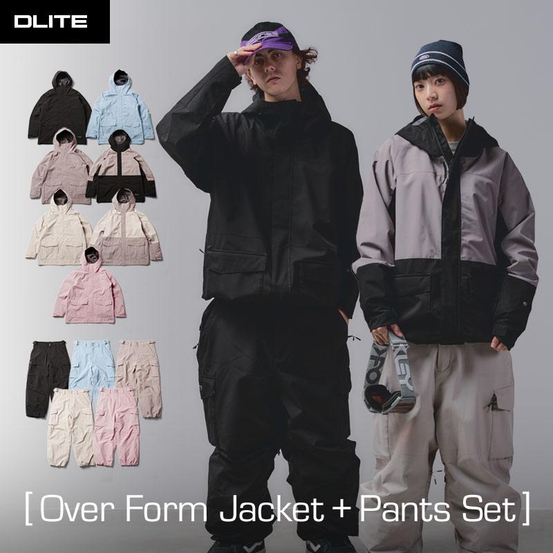 DLITE（ディライト） スノーボードウェア 上下セット A メンズ