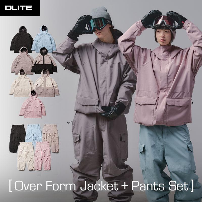 DLITEスノボードウェア 上下セット L DLITE（ディライト） スノーボードウェア 上下セット C メンズ