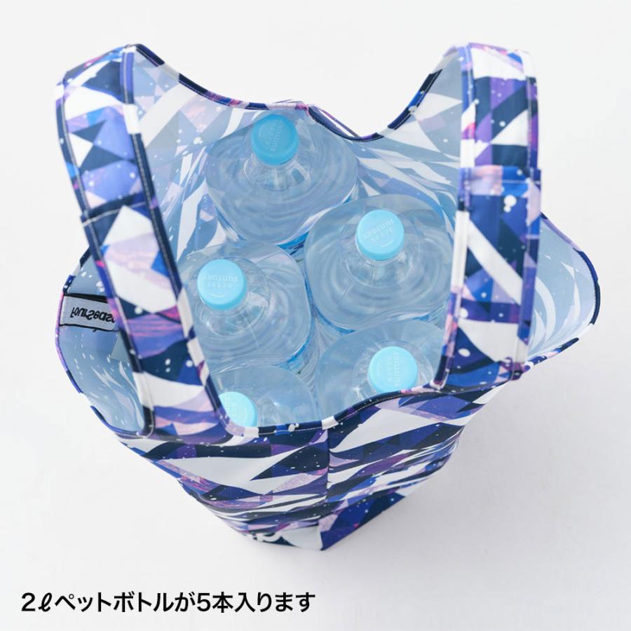 オリジナル エコバッグ レジカゴバッグ ショッピング バッグ 折りたたみ コンパクト たためる バック 軽量 サスティナブル | 43DEGREES | 22