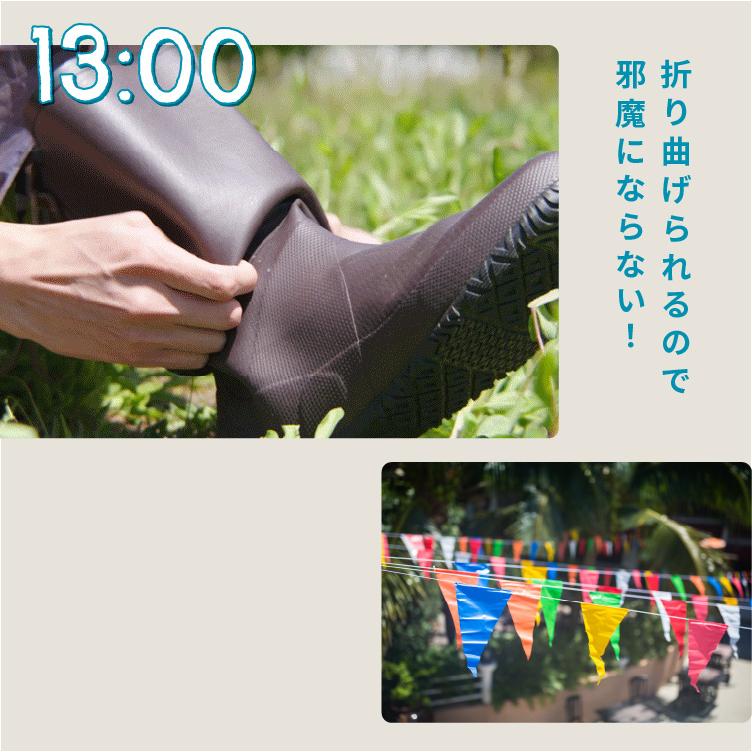 43DEGREES レインブーツ 長靴 メンズ フェス アウトドア ロング