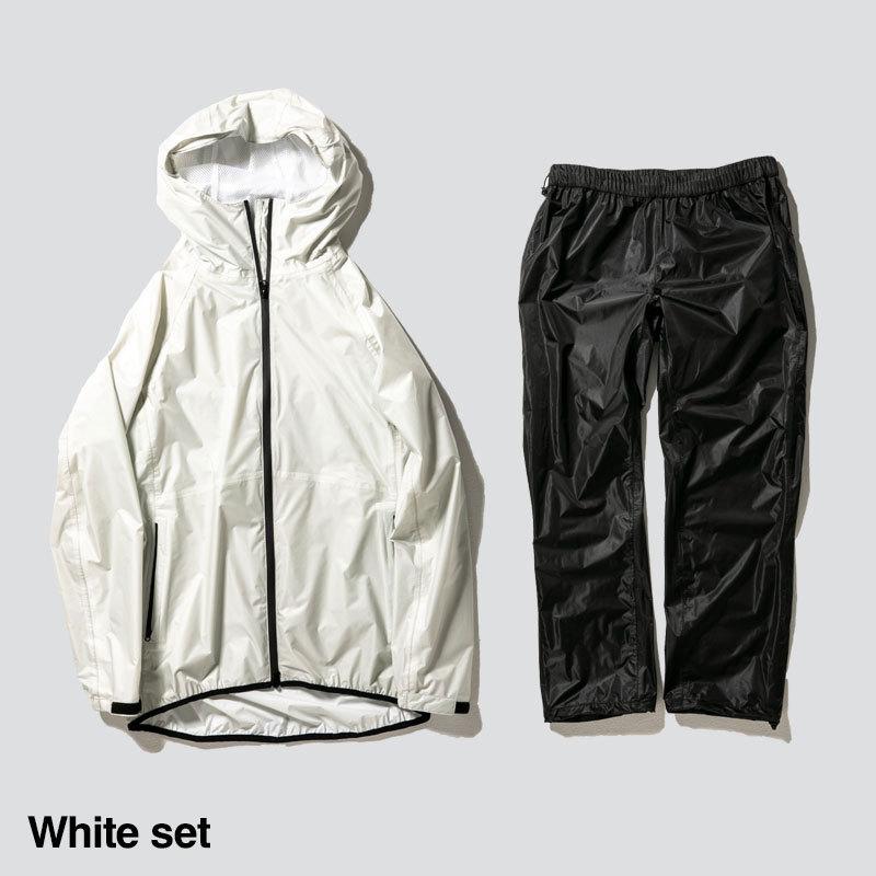 レインウェア メンズ レディース 上下 セット ジャケット パンツ 雨具 カッパ 自転車 登山 撥水 おしゃれ Dlite Fs Rn Four Seasons Design Lab 通販 Yahoo ショッピング